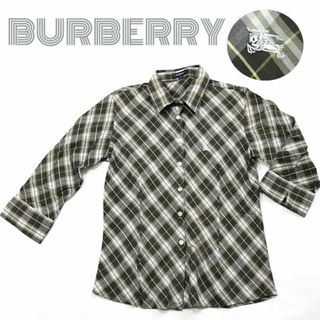 バーバリー(BURBERRY) シャツ/ブラウス(レディース/長袖)(グレー/灰色
