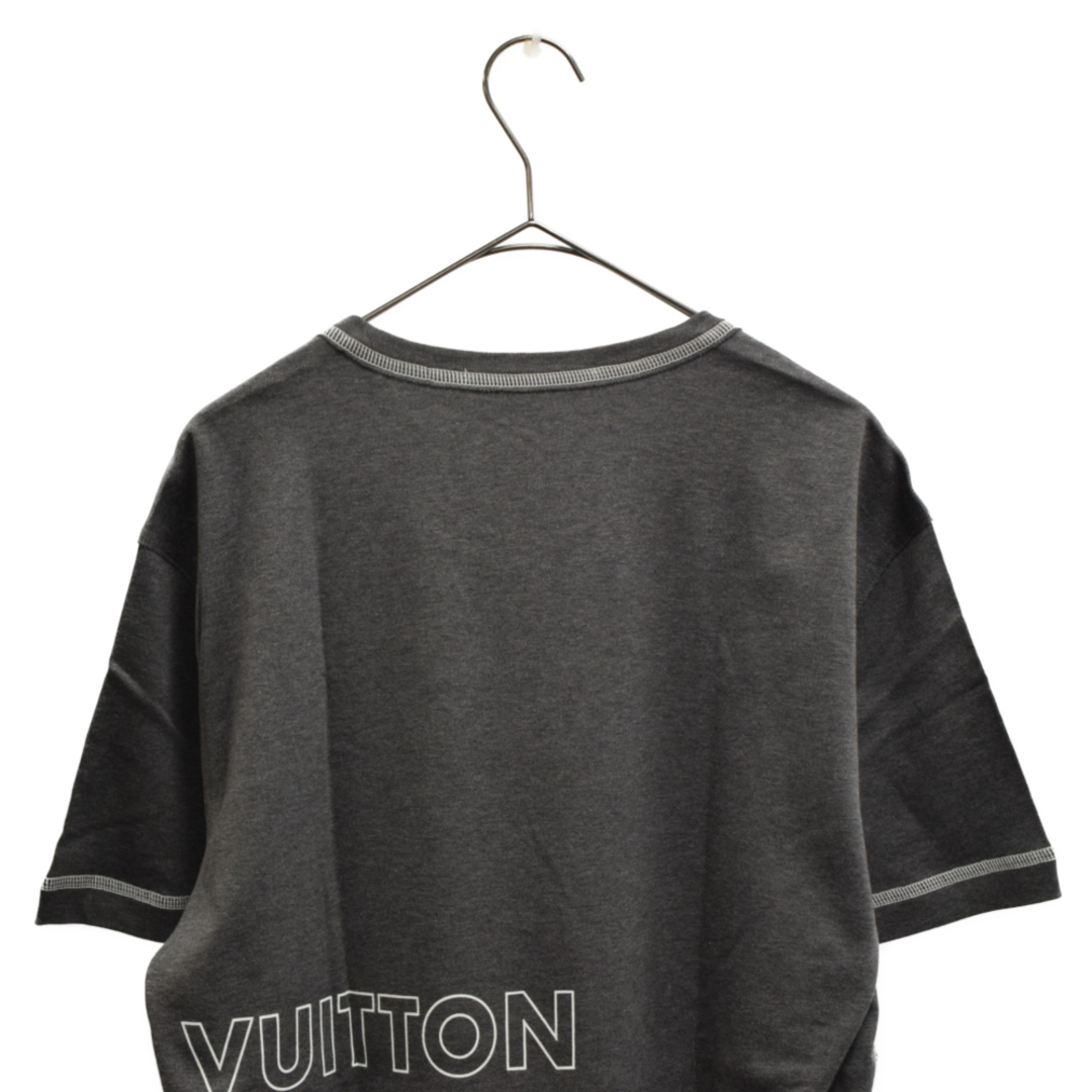 LOUIS VUITTON ルイヴィトン 16AW CIRCLE LOGO S/S TEE RM162 CMS HAY74W サークルロゴ 半袖Tシャツ カットソー グレー