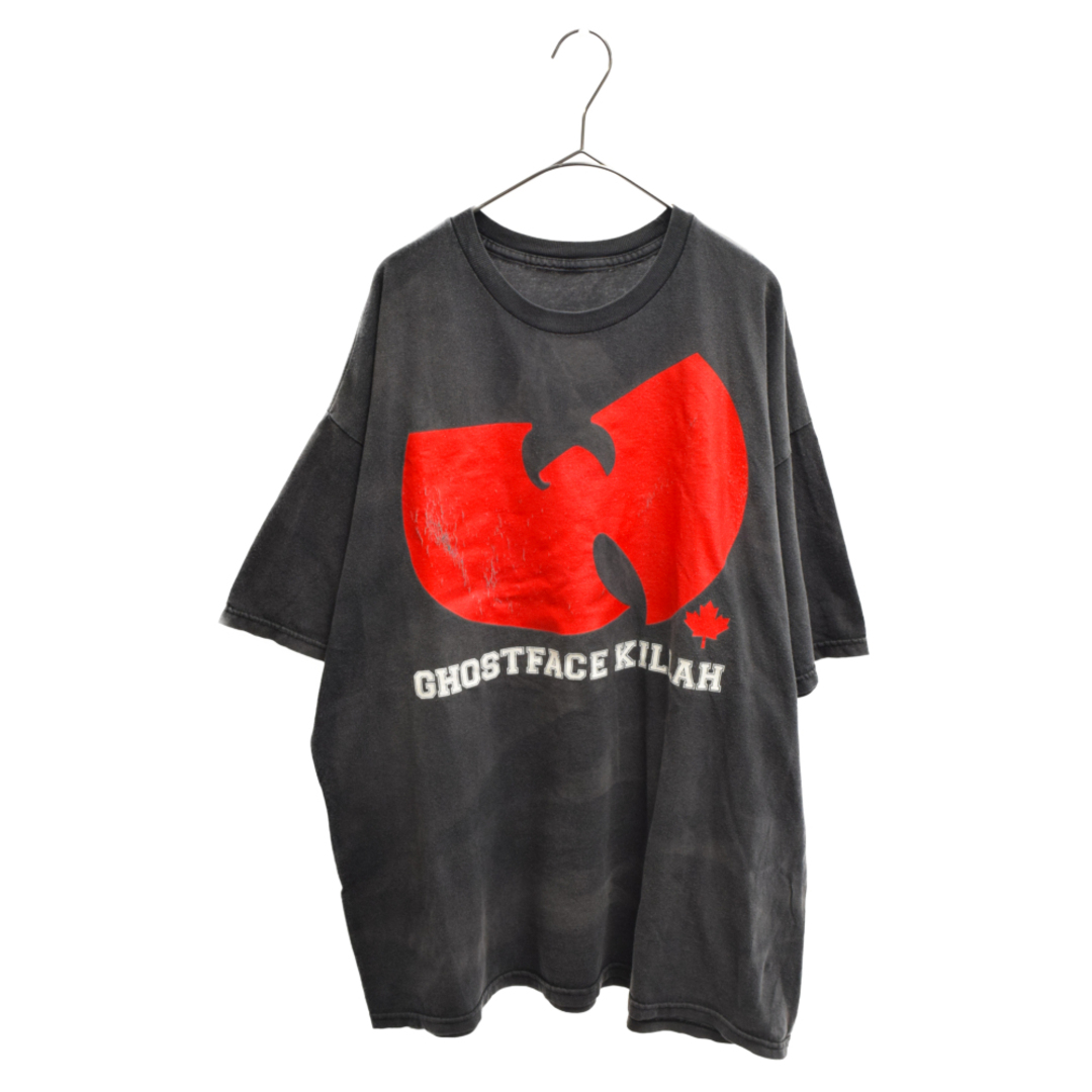 VINTAGE ヴィンテージ WU-TANG CLAN GHOSTFACE KILLAH RED LOGO TEE ウータンクランゴーストフェイスキラーレッドロゴ半袖Tシャツ ブラック