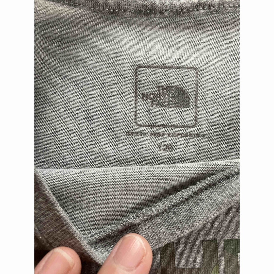 THE NORTH FACE - 120 Tシャツ グレーの通販 by mai|ザノースフェイス ...