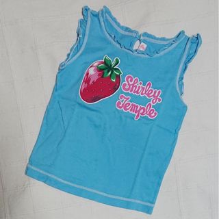 シャーリーテンプル(Shirley Temple)の100　シャーリーテンプル　いちごプリントのタンクトップ(Tシャツ/カットソー)