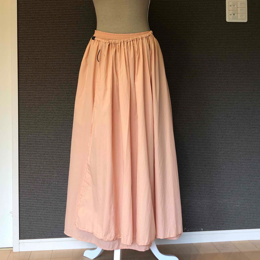 emmi atelier(エミアトリエ)の【美品】emmiコラボpumaロングスカート　ピンク レディースのスカート(ロングスカート)の商品写真