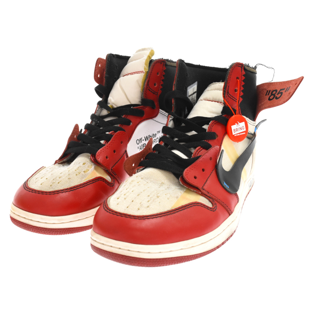 NIKE - NIKE ナイキ ×OFF-WHITE THE 10: AIR JORDAN 1 CHICAGOオフ