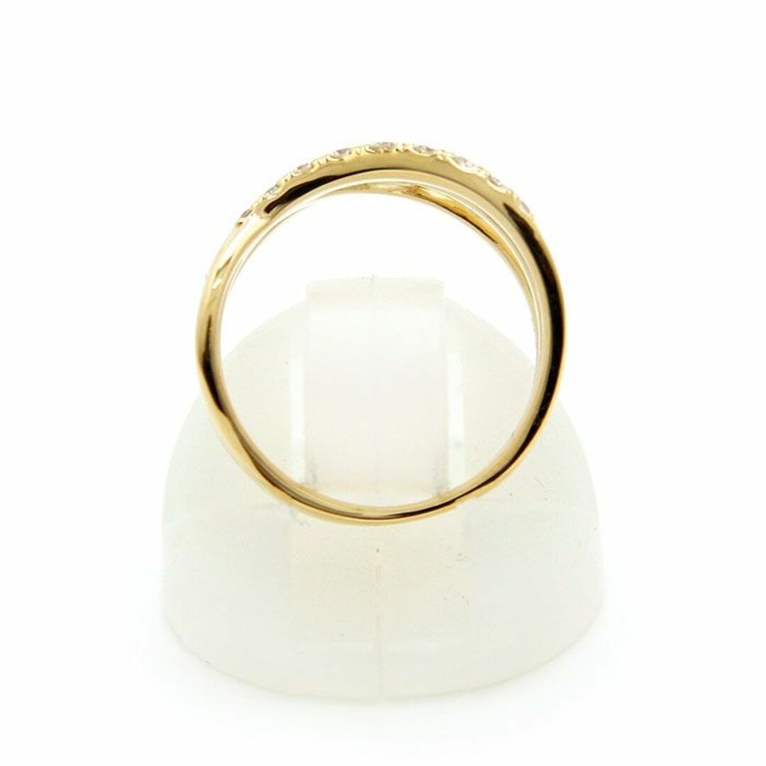 美品 新品仕上げ済 ユキザキ K18 ツインピンキー リング 指輪 4.5号 レディースのアクセサリー(リング(指輪))の商品写真