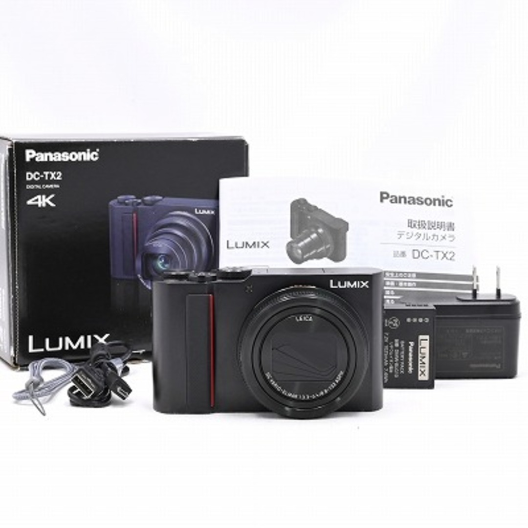 Panasonic LUMIX DC-TX2-K ブラック