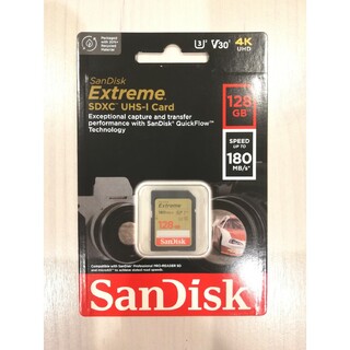 サンディスク(SanDisk)の高速版 SDカード 128GB サンディスク エクストリーム(その他)