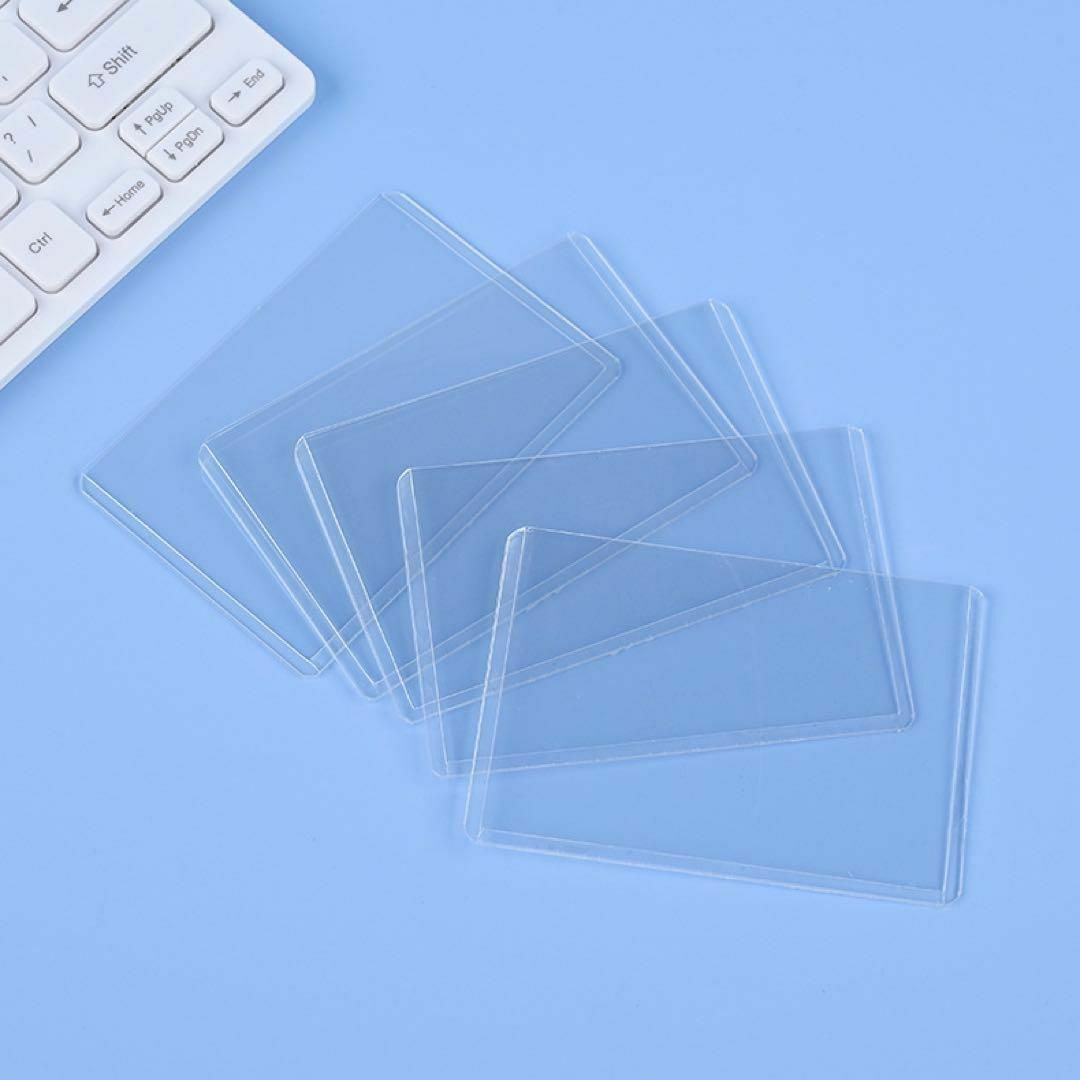 トップローダー 硬質ケース 100枚セット ポケモンカード カードケース エンタメ/ホビーのトレーディングカード(カードサプライ/アクセサリ)の商品写真