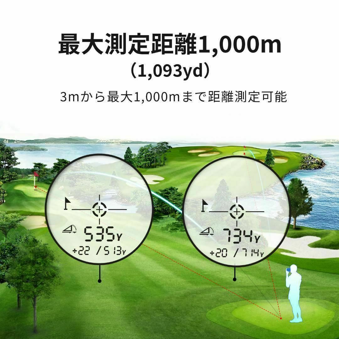 FINECADDIE - 新品 ゴルフレーザー距離計 ファインキャディ J300