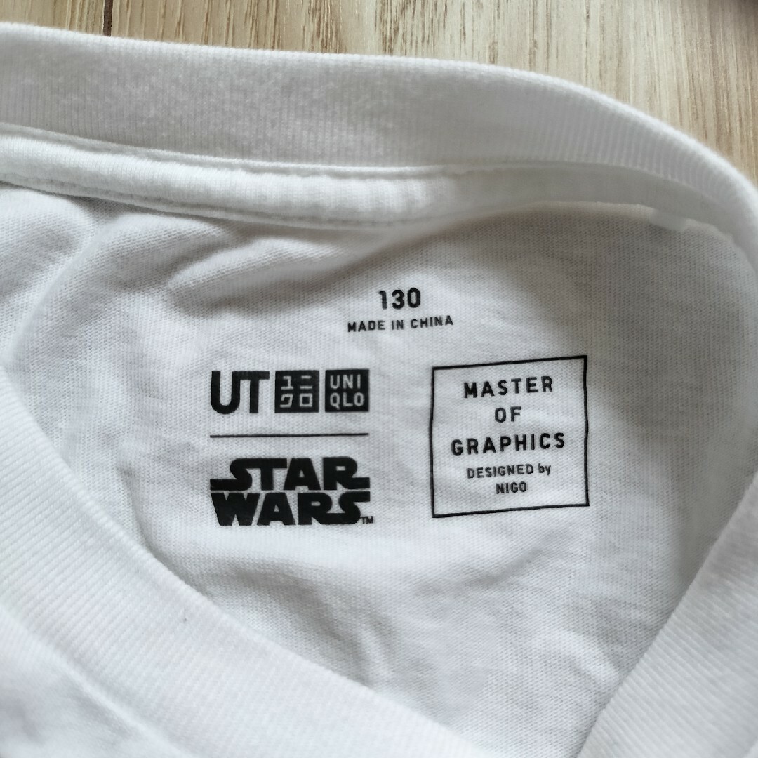 UNIQLO(ユニクロ)の男児　女児　Ｔシャツ 130 キッズ/ベビー/マタニティのキッズ服男の子用(90cm~)(Tシャツ/カットソー)の商品写真