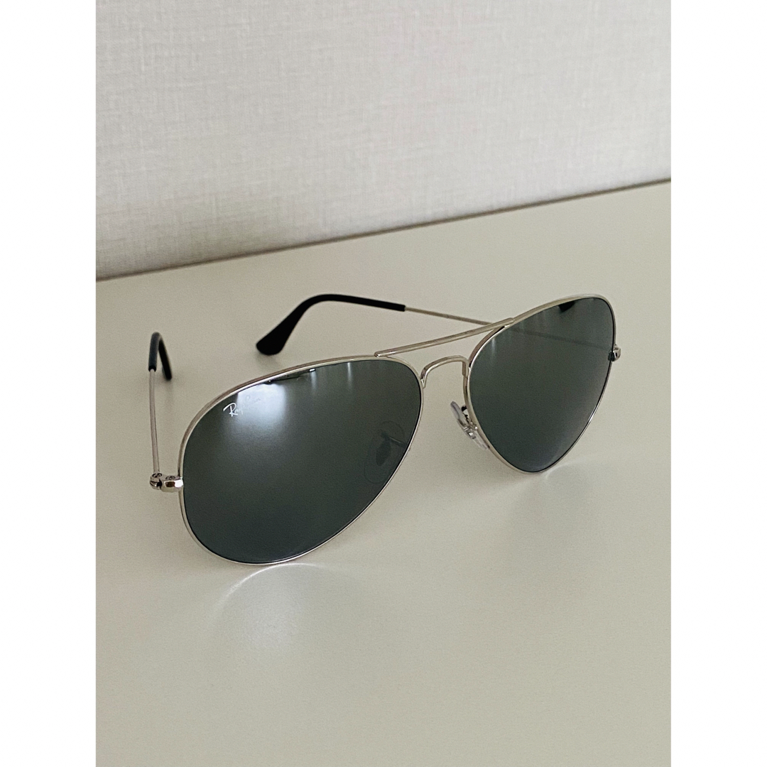 ファッション小物RayBanレイバン☆サングラス ブラック×シルバー