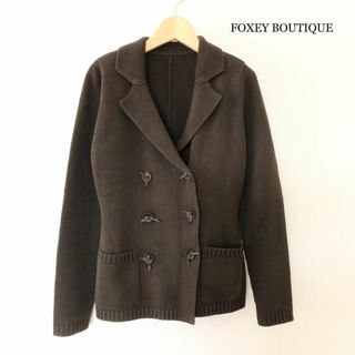 美品✴︎foxy✴︎万能ニットジャケット