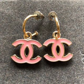 CHANEL 確実本物 ピアス パステルカラー