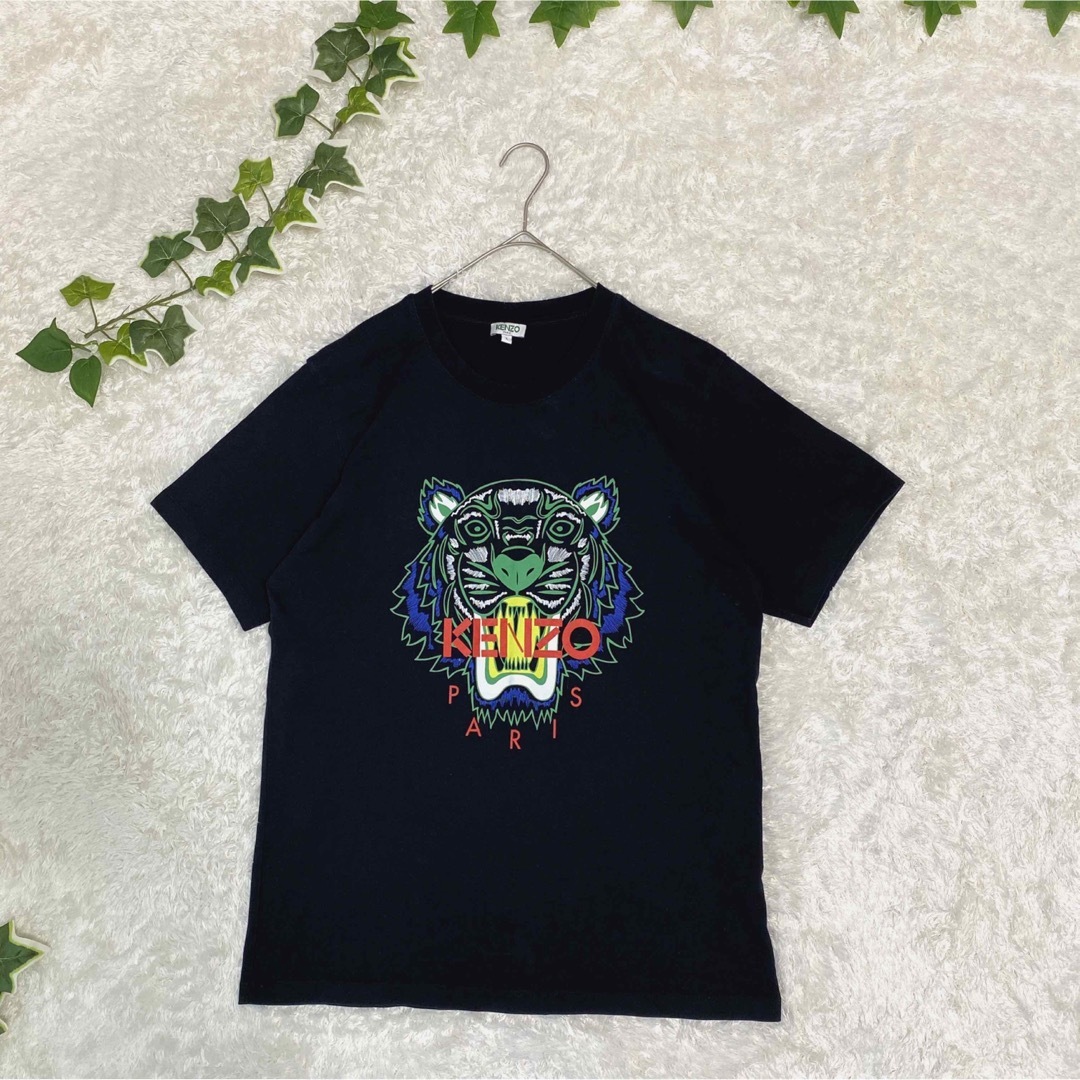 【希少XL】ケンゾー ロゴ プリント tシャツ 即完売モデル