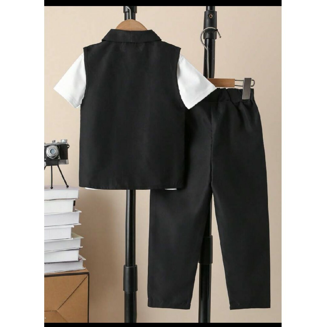 SEINE ボーイズスーツ 6Y 120cm 男の子 発表会 結婚式 クリスマス キッズ/ベビー/マタニティのキッズ服男の子用(90cm~)(ドレス/フォーマル)の商品写真