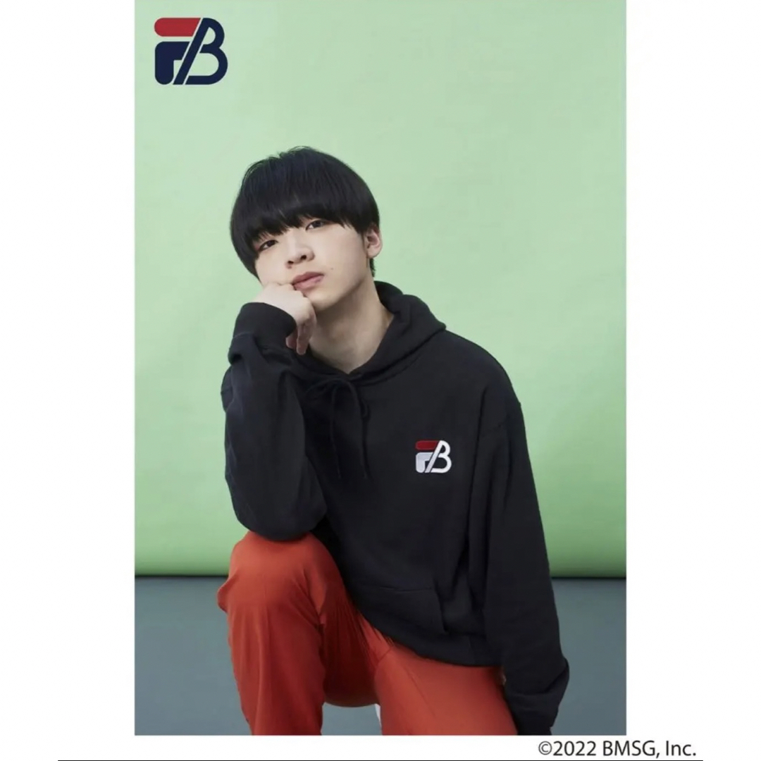 BE:FIRST FILA パーカー ビーファースト 黒 リュウヘイ