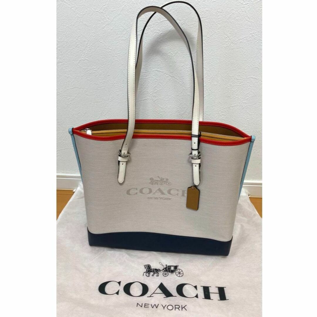 【新品タグ付き】COACH コーチ キャンバス トートバッグ