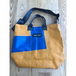 フライターグ(FREITAG)のFRIETAG フライターグ/BOB トートバッグ 廃盤モデル オレンジ×ブルー(トートバッグ)