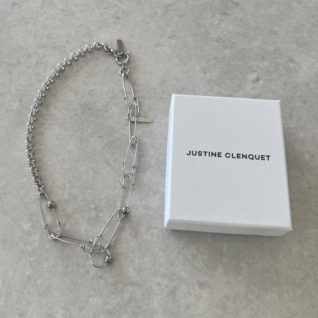 【新品】Justine Clenquet Ash ネックレス シルバー