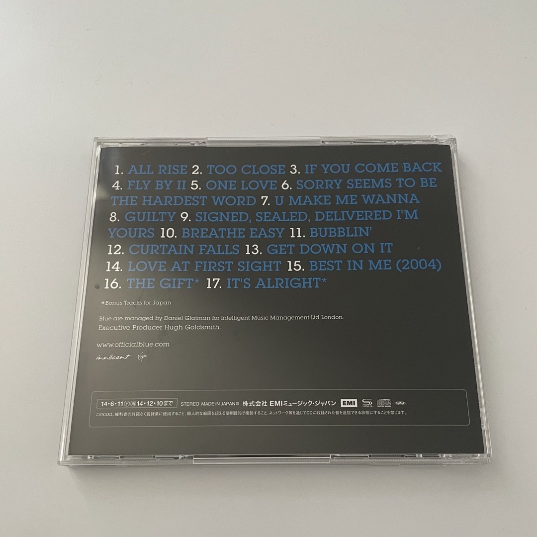 【CD】Best Of Blue   THE GIFT エンタメ/ホビーのCD(その他)の商品写真