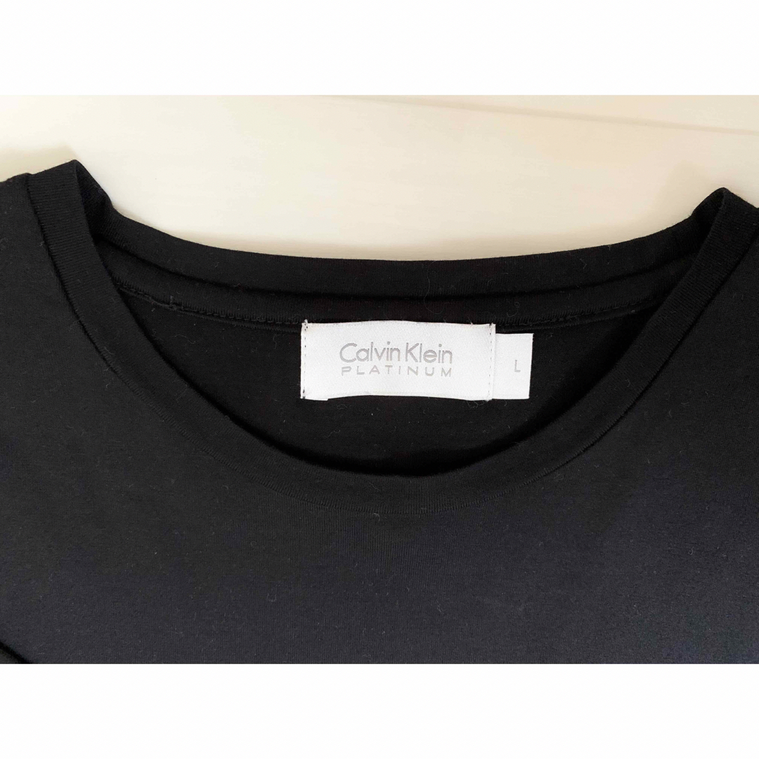 Calvin Klein(カルバンクライン)のCalvin Klein platinum Tシャツ　Lサイズ メンズのトップス(Tシャツ/カットソー(半袖/袖なし))の商品写真