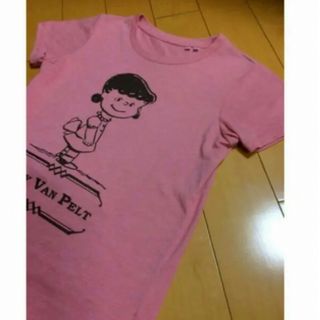 ピーナッツ(PEANUTS)のピーナッツLucy van peltサーモンピンクＴ(Tシャツ(半袖/袖なし))