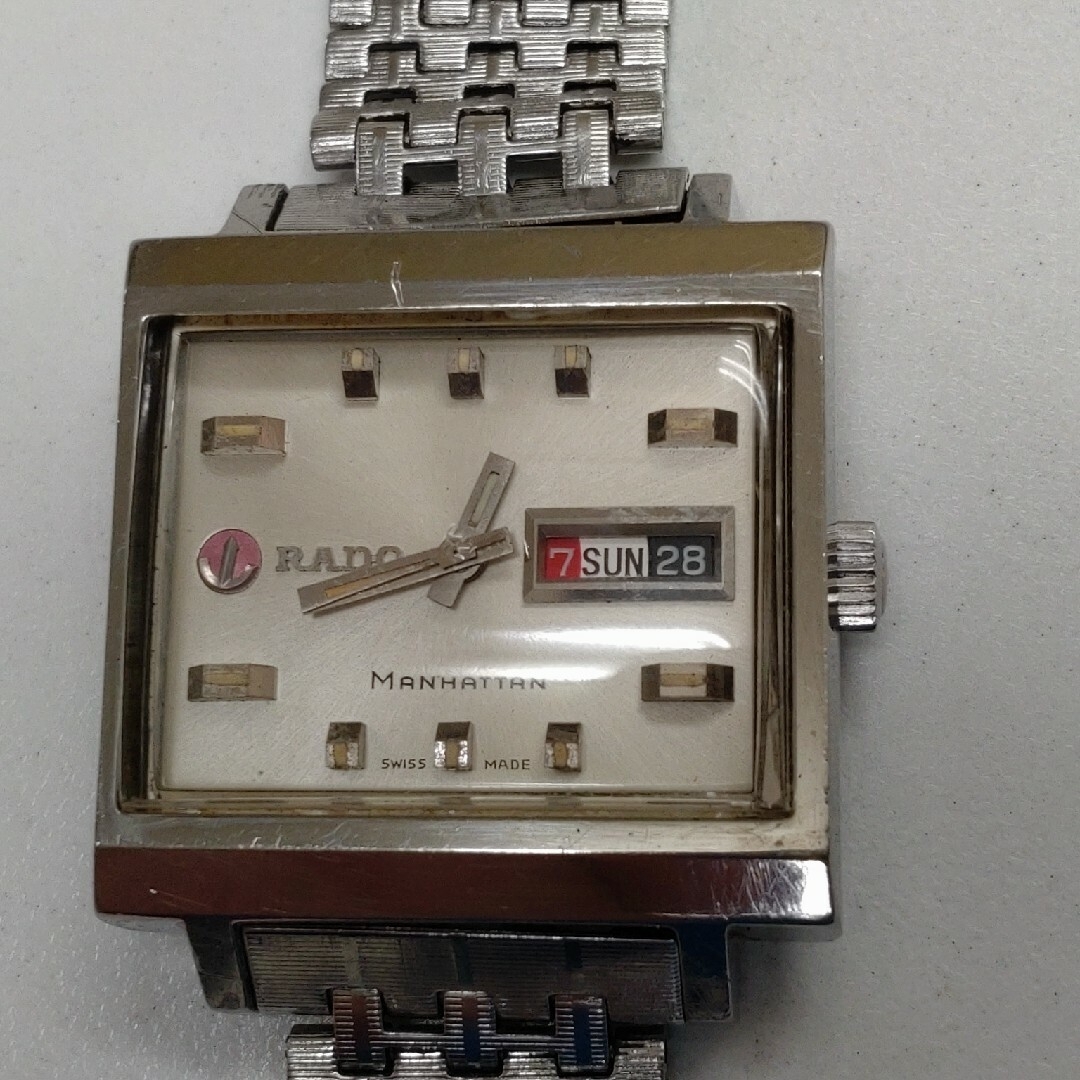 RADO - ラドーマンハッタン オーバーホール済 美品 貴重の通販 by RADO - ラドーマンハッタン オーバーホール済 美品 貴重の通販 by