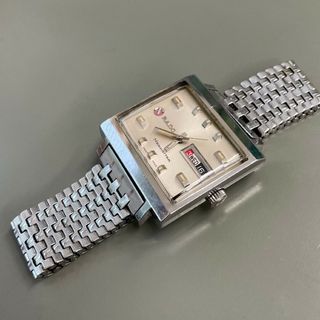 ラドー(RADO)のラドーマンハッタン　オーバーホール済　美品　貴重(腕時計(アナログ))