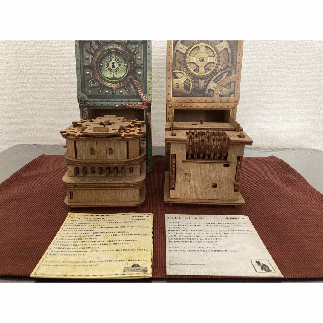 Cluebox 2個セット デイヴィ・ジョーンズの監獄&シュレディンガーの猫