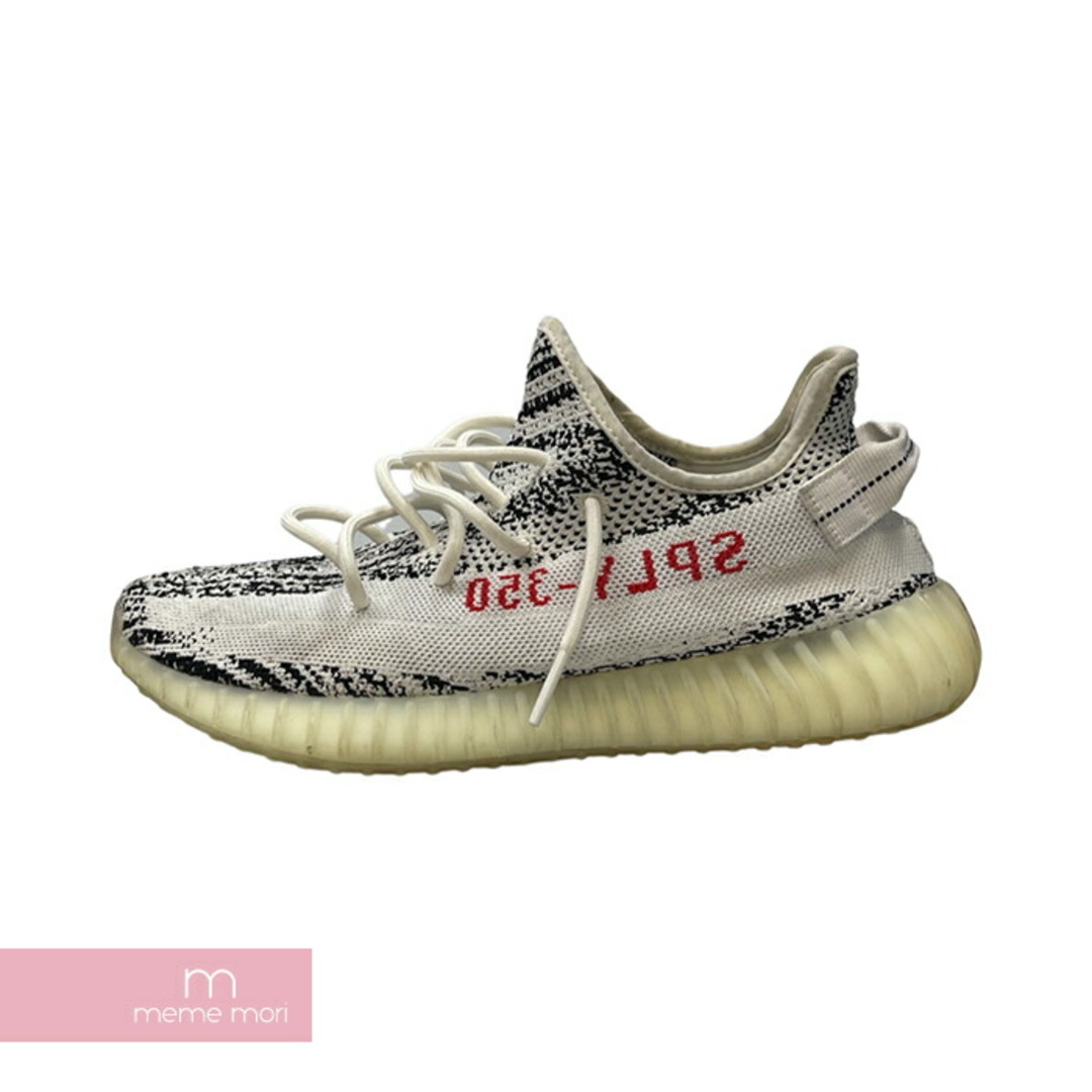 adidas 2020AW YEEZY BOOST 350 V2 Zebra CP9654 アディダス イージーブースト350 ゼブラ ローカットスニーカー ホワイト×ブラック サイズUS10.5(28.5cm)【230818】【-B】【me04】