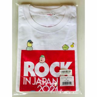 サンエックス(サンエックス)のロックインジャパン　すみっコぐらし　Tシャツ　XLサイズ　白(Tシャツ(半袖/袖なし))