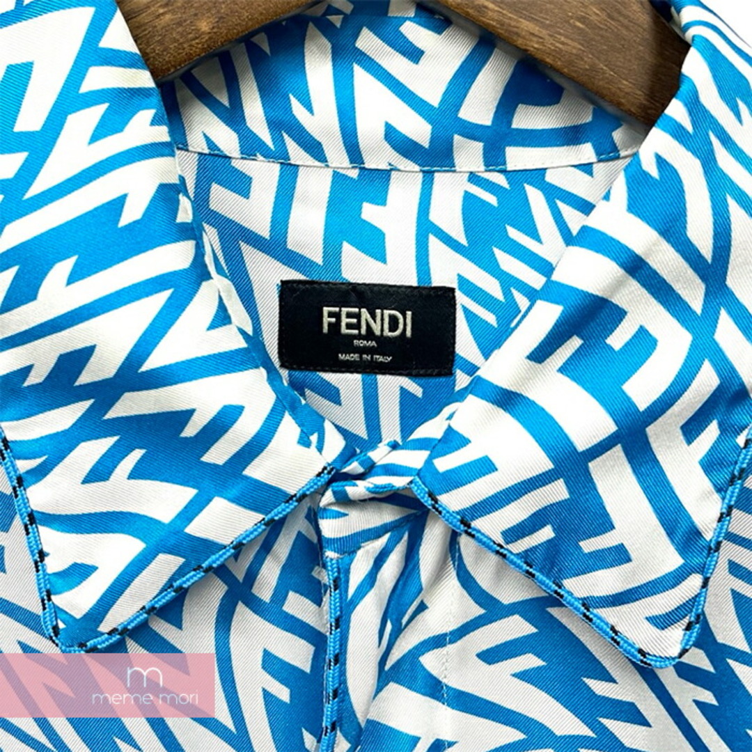 FENDI FFロゴシルクシャツ