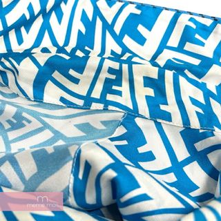 FENDI - FENDI Piping Design All Over FF Logo short Sleeve Silk