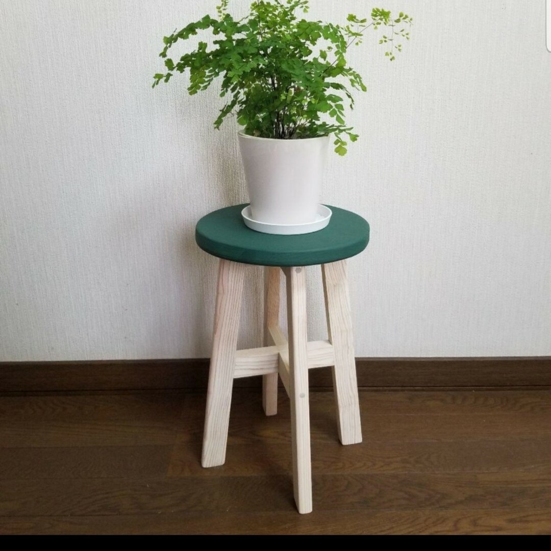 ちーちゃん様オーダー品　複数購入割引　ハンドメイドスツール　椅子　花台　観葉植物