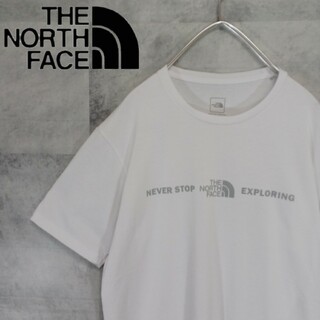 ザノースフェイス(THE NORTH FACE)のザノースフェイス THE NORTH FACE メンズTシャツ ホワイト M(Tシャツ/カットソー(半袖/袖なし))