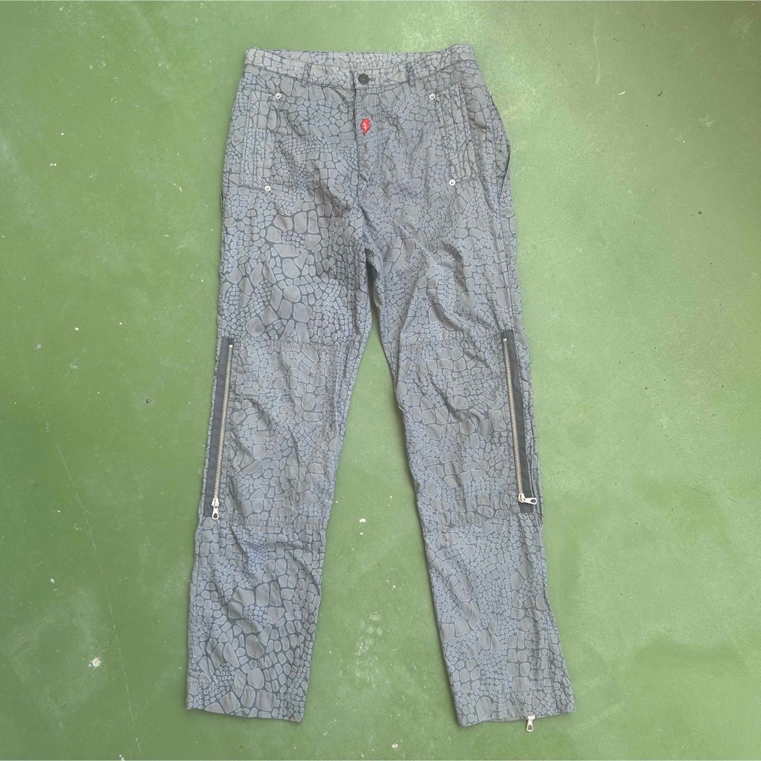 W.&L.T.】python bondage pants 90s-
