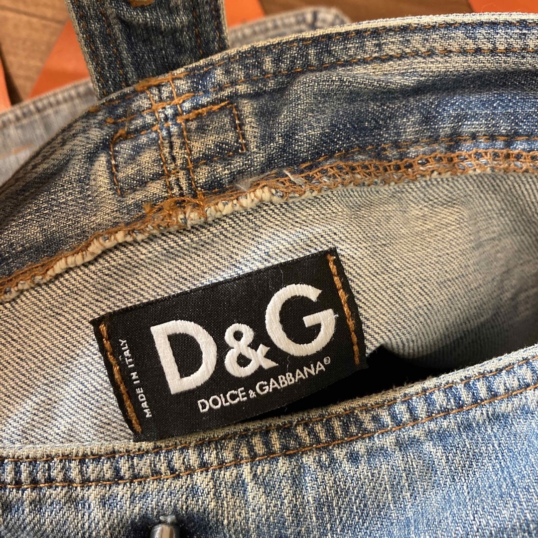 【希少☆レア】D&G ドルチェアンドガッバーナ デニム レザー ショルダーバッグ 8