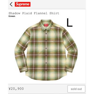 Supreme - 23ss supreme Shadow Plaid Flannel Shirtの通販 by 二グロ ...