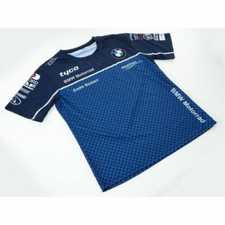 ビーエムダブリュー(BMW)の割引き！★【TYCO BMW】SuperBike ドライTシャツ 紺【L】(その他)