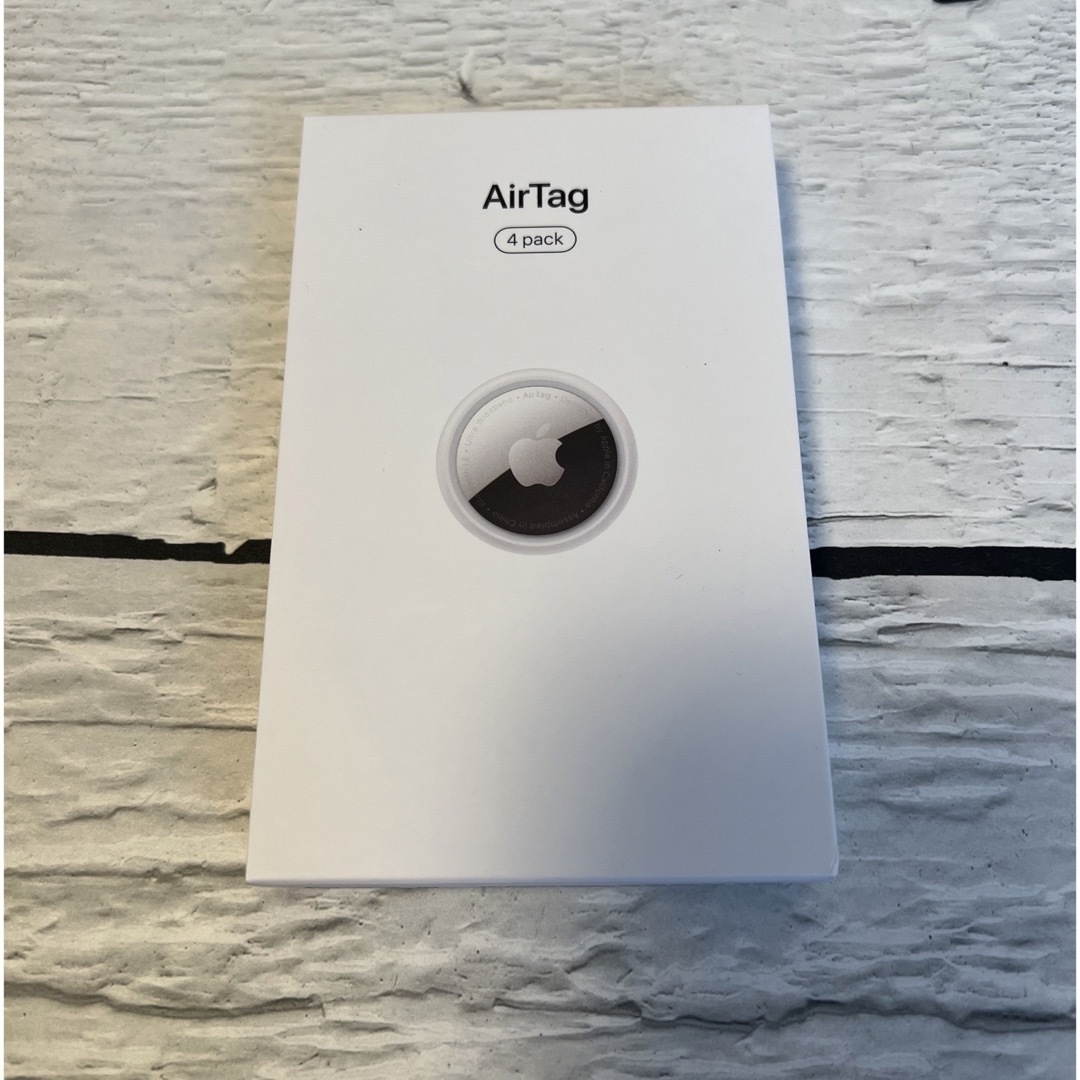 新品未開封】Apple AirTag 本体 4個入り アップル エアタグの+agence
