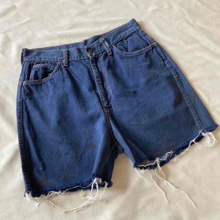 リーバイス(Levi's)の70s ビンテージ リーバイス BIG E デニム ショートパンツ TALON(ショートパンツ)