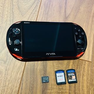 プレイステーションヴィータ(PlayStation Vita)のPlayStation®Vita(PCH-2000)Wi-Fiモデル　＋　おまけ(携帯用ゲーム機本体)