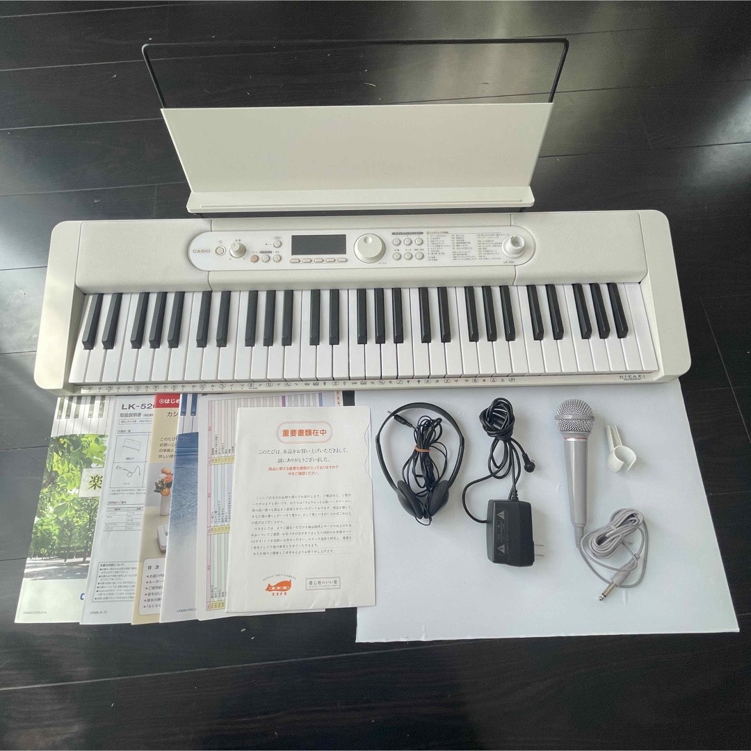 C.カシオ光ナビゲーションキーボード 22製 LK-526 美品