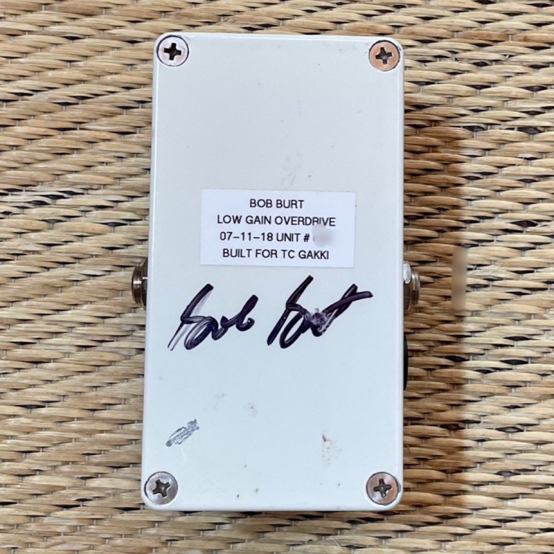レア BOB BURT LOW GAIN OVER DRIVE-vonxconsulting.com