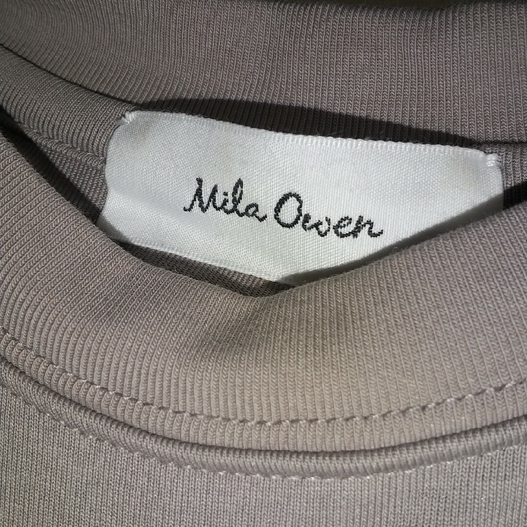 Mila Owen(ミラオーウェン)のミラオーウェン レイヤード ノースリーブ  カットソー レディースのトップス(Tシャツ(半袖/袖なし))の商品写真