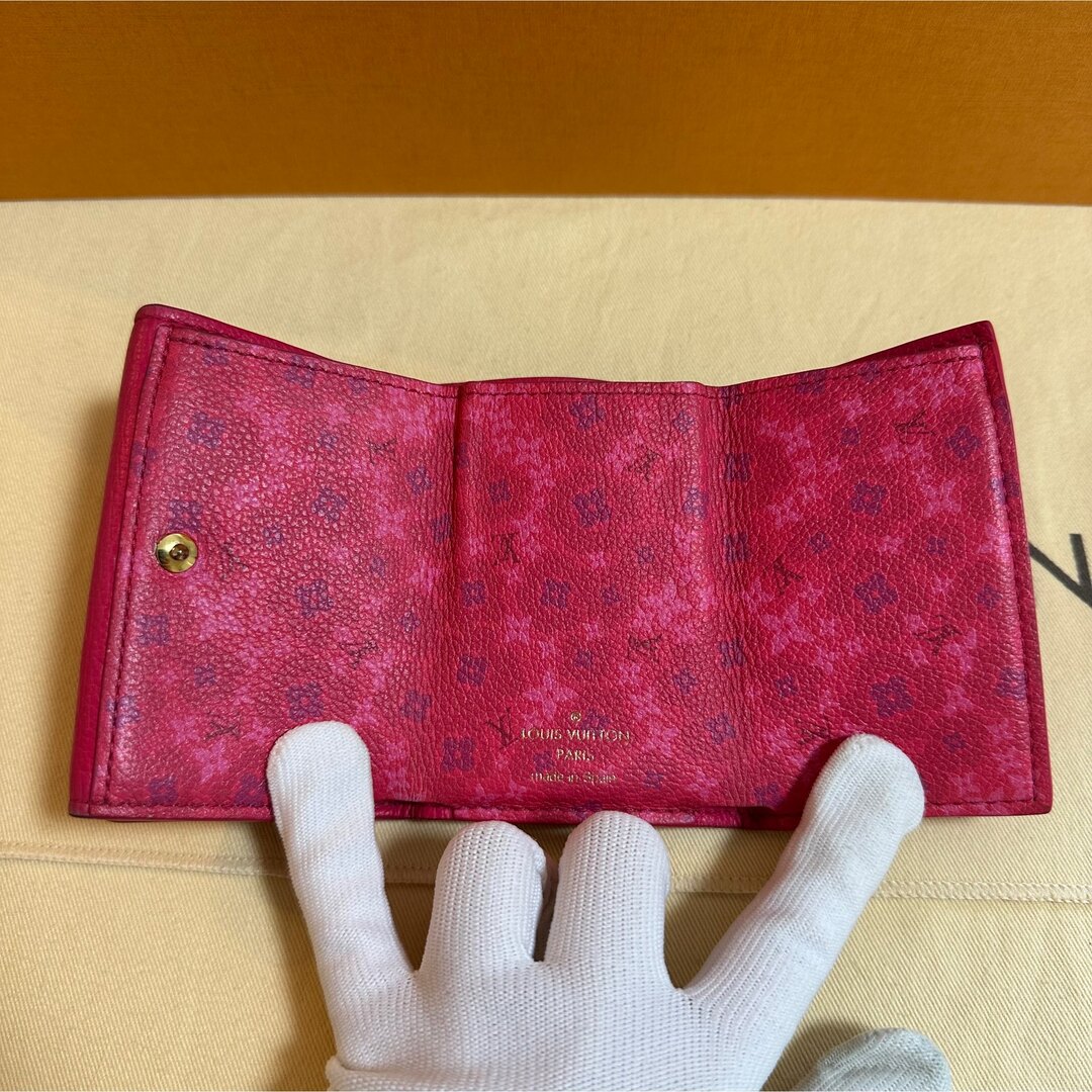 ✨レア✨ ルイヴィトン 財布 ポルトフォイユ ロック ミニ ピンク 花柄 限定