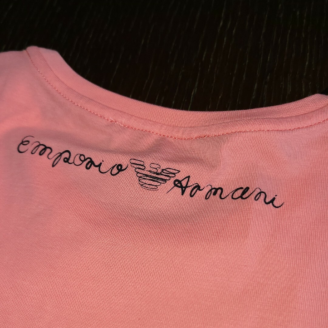 Emporio Armani(エンポリオアルマーニ)の値下げ！新品EMPORIO ARMANI キッズTシャツ キッズ/ベビー/マタニティのキッズ服女の子用(90cm~)(Tシャツ/カットソー)の商品写真