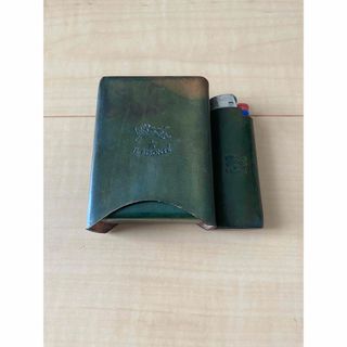 イルビゾンテ(IL BISONTE) タバコケースの通販 30点 | イルビゾンテを ... 美品 ILBISONTE イルビゾンテ レザー シガーケース 黒 本革 刻印