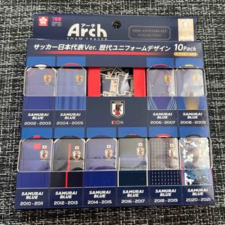 サクラクレパス(サクラクレパス)の限定消しゴム(サッカー日本代表の歴代ユニフォーム)(消しゴム/修正テープ)