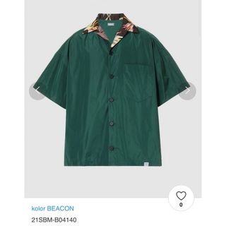 カラービーコン(kolor BEACON)のkolor BEACON 21ss アロハシャツ(シャツ)