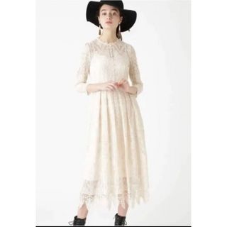 ジルスチュアート(JILLSTUART)の大人気！JILLSTUART プルネラ刺しゅうロングワンピース(ロングワンピース/マキシワンピース)